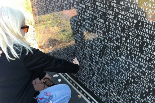 First Visit to the Middle East Conflicts Wall Memorial