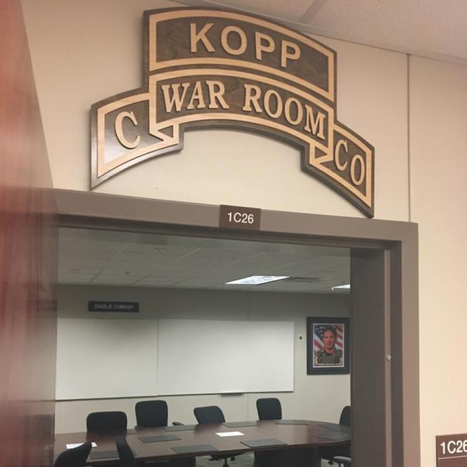 Kopp War Room Fort Benning, GA